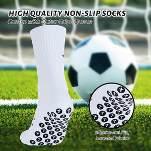 🧦✝️Anti-slip Football Socks Bible Verse Cross Soccer Socks ⚽ for Youth Men Women
