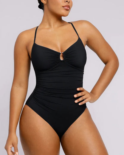 Smart Sculpt™ Apex U-Ring Cut Out Shaping Swimsuit