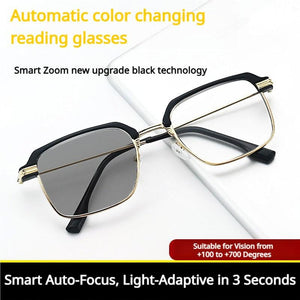 🎁Frameless Smart Zoom Reading Glasses for Men & Women