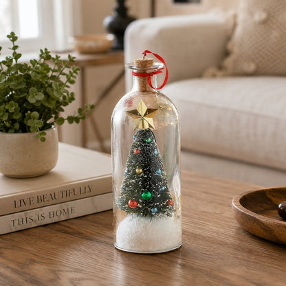 🎁Last Day 52% OFF🔥Mr. Christmas  Christmas Tree Message In A Bottle
