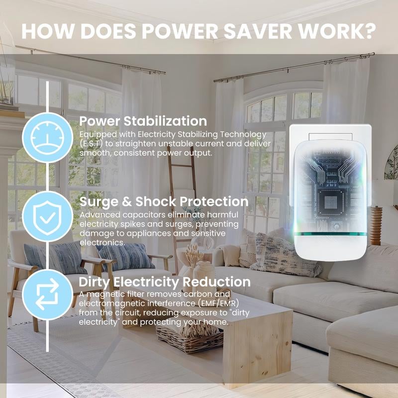 🔥Energy Saver Plug-In Power Box with US Plug 2026 Updated Design