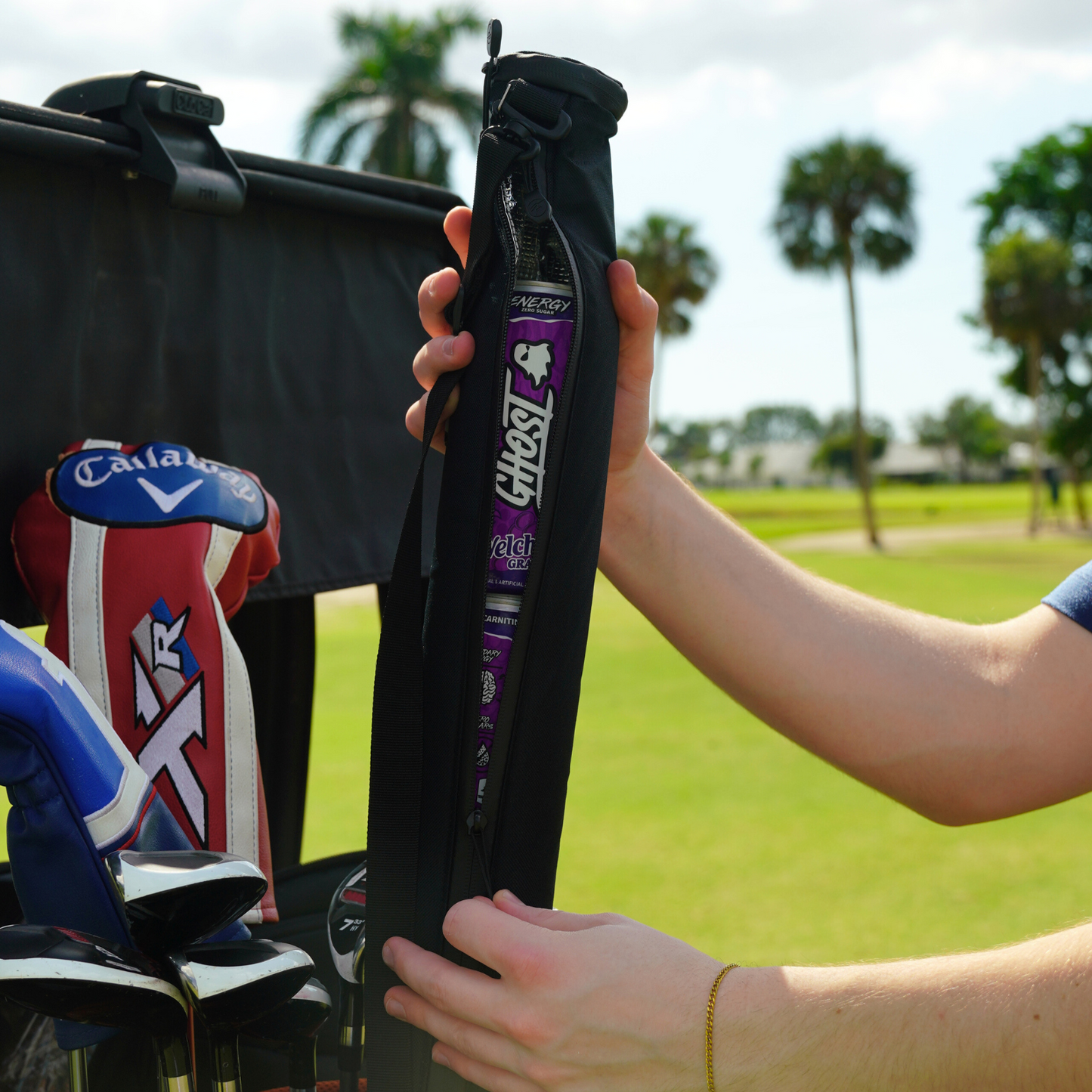 Golf Bag Beverage Sleeve