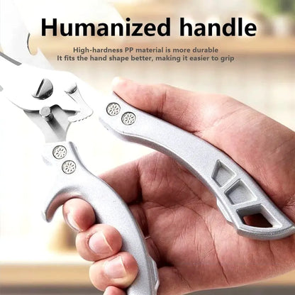 🔥Hot Sale🔥🔪Professional Heavy-Duty Kitchen Shears with Slip Handle & Safety Lock