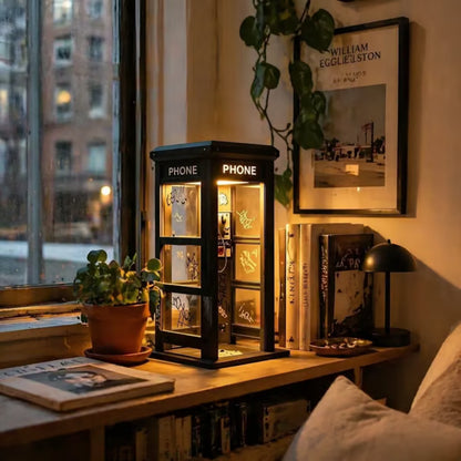 Vintage Phone Booth Ambient Lamp