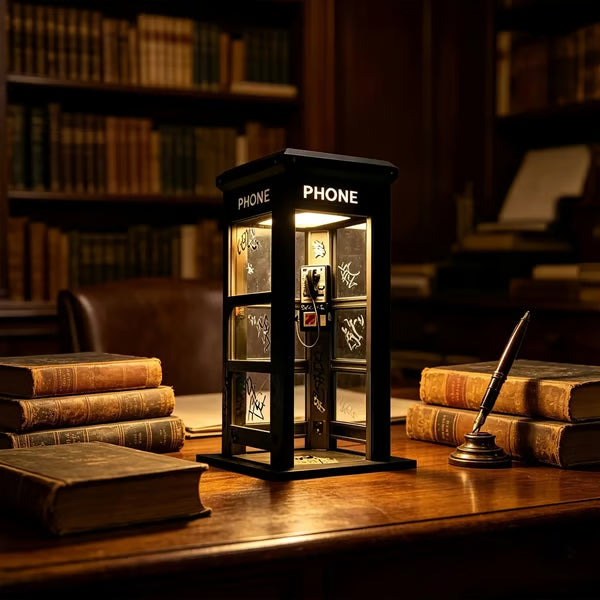 Vintage Phone Booth Ambient Lamp