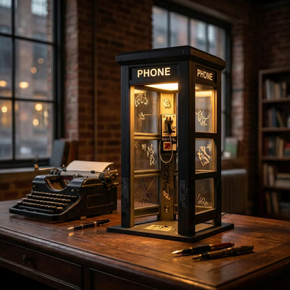 Vintage Phone Booth Ambient Lamp