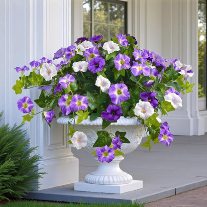 🔥Silk Artificial Petunias for Spring – UV Resistant, Long-Lasting Colors