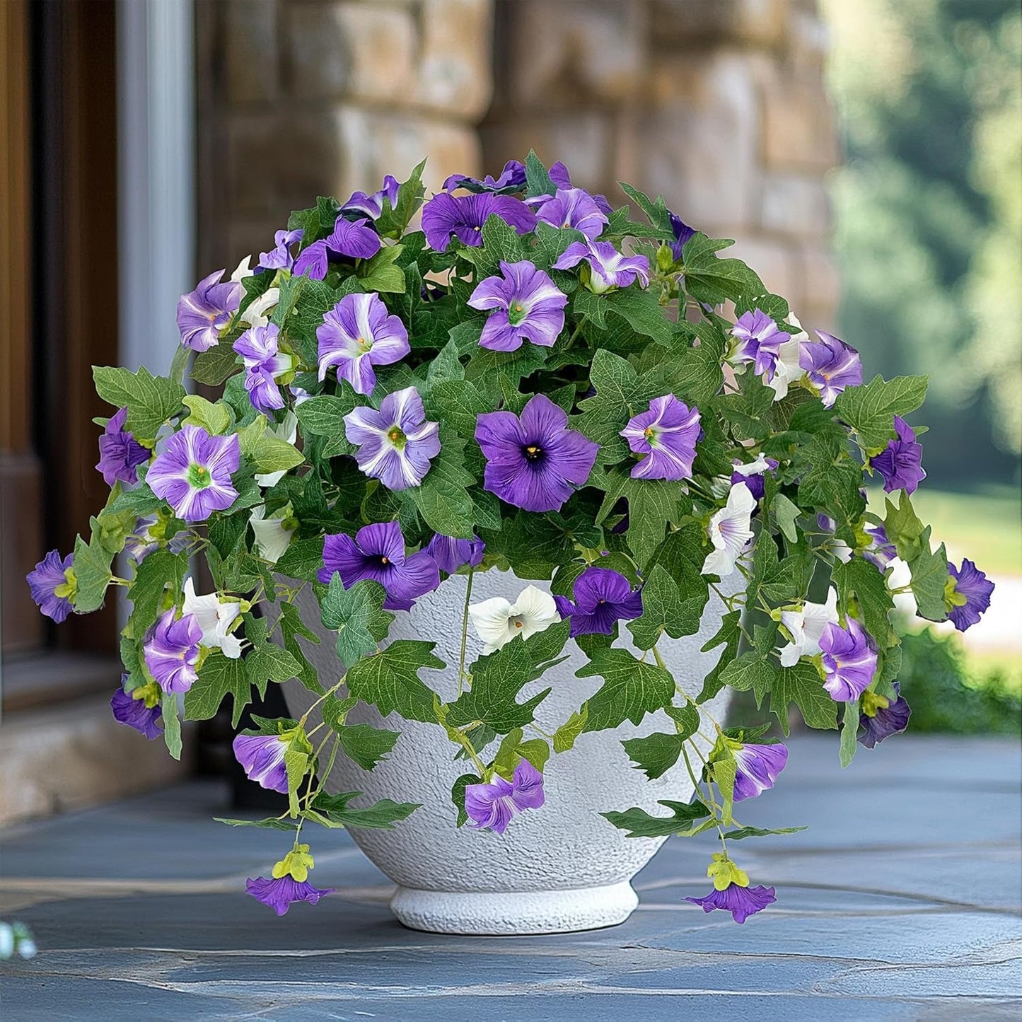 🔥Silk Artificial Petunias for Spring – UV Resistant, Long-Lasting Colors