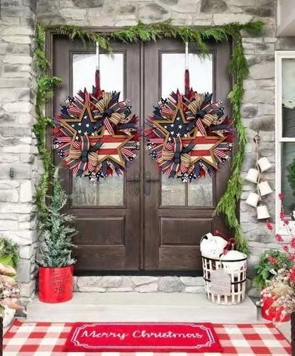 🇺🇸 Sentinels of Honor: 250th Anniversary Hand-Tied Wreath