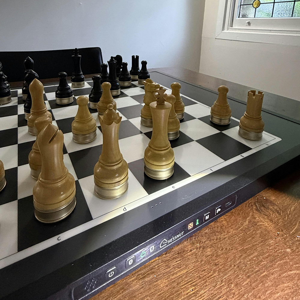 🔥NESLEMY™ Advanced Robotic Chessboard with Wooden Pieces — 66% OFF Today Only!