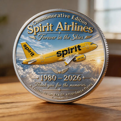 Last Day 49% OFF🔥 Spirit Airlines Commemorative Coin