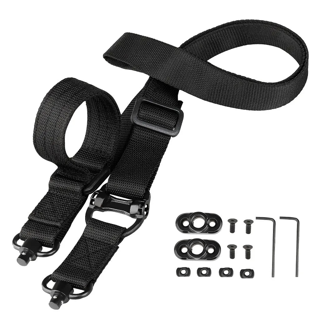 Tactical sling+2 Pack fixed sling Mount