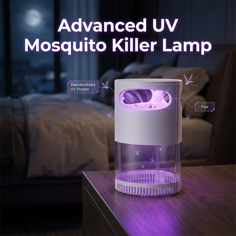 🦟UV Mosquito Killer Lamp – quiet, USB, chemical-free. 50K+ sold! 🔇🌙