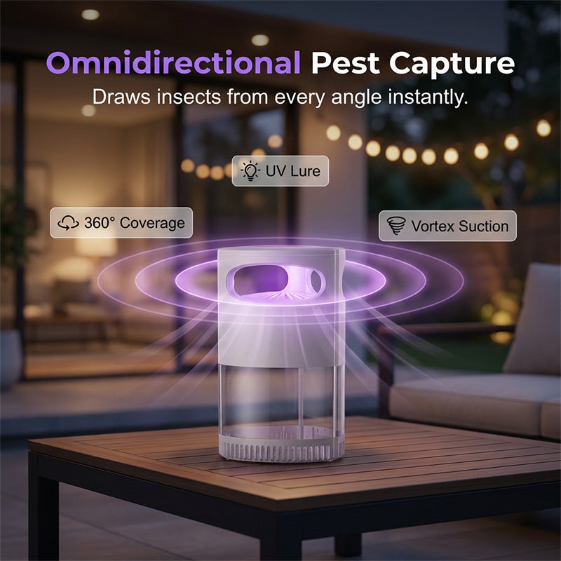 🦟UV Mosquito Killer Lamp – quiet, USB, chemical-free. 50K+ sold! 🔇🌙