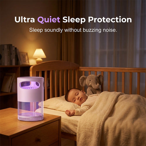 🦟UV Mosquito Killer Lamp – quiet, USB, chemical-free. 50K+ sold! 🔇🌙
