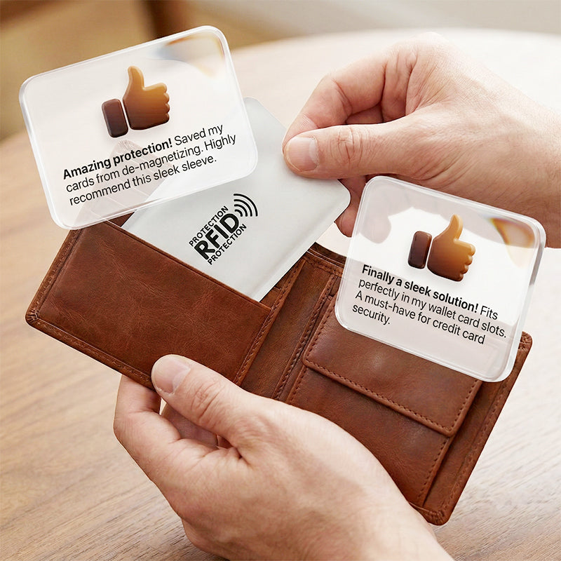 🔥Last Day 49% OFF🔥RFID Blocking Sleeves for Credit Cards