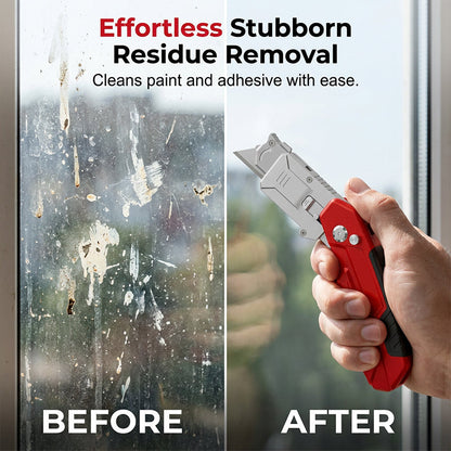 🔧 49% OFF NOW! ⏰ Multi-Functional Heavy Duty Scraper – Sharp blade & ergonomic grip – Perfect for removing stickers, paint or adhesives – durable and versatile 🛠️✨